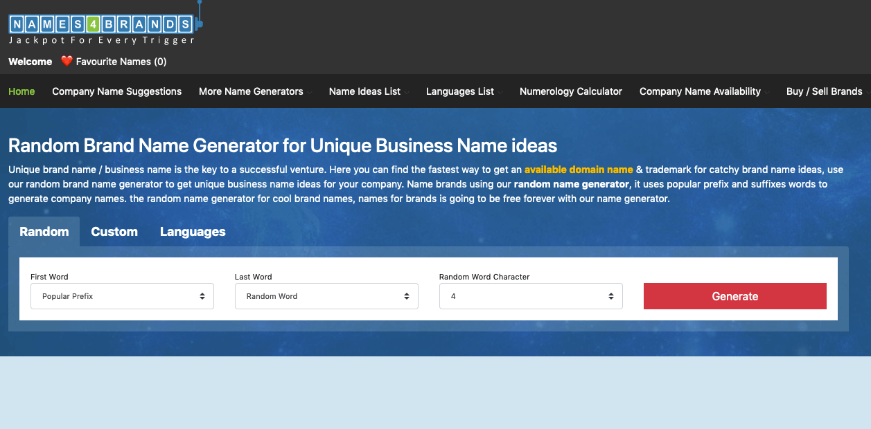 best brand name generator